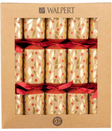 Walpert Festive Crackers 11 Inches Berries And Gold