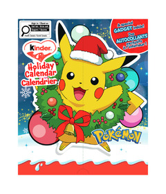 Kinder Holiday Advent Calendar Pokemon Assorted