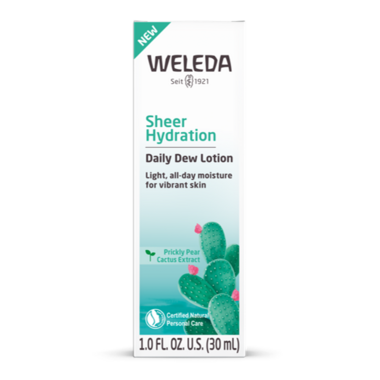 weleda sheer hydration daily dew lotion