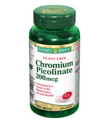 Picolinate de chrome de Nature's Bounty 200 mg