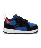 Reebok Clasp Low Shoe Vector Black and Boundless Blue