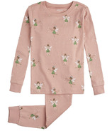petit lem Girls Long Sleeve Top and Pant Pj's Set Knit Pink (Ensemble de pyjamas à manches longues et de pantalons en tricot)