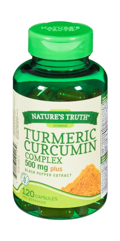 Buy Nature's Truth Turmeric Curcumin Complex 500 Mg Plus Black Pepper ...