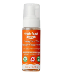 Fresh Faces Skincare Foaming Face Wash Citrus Splash