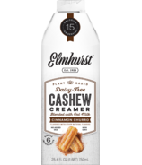 Elmhurst Milked Cashew Creamer Cinnamon Churro 