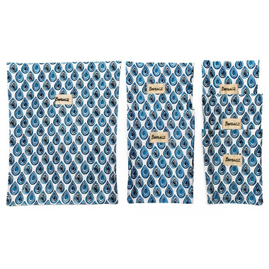 BeeBAGZ Beeswax Bags Family Pack Blue BeeBAGZ Beeswax Bags Family Pack Blue