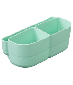 b.box Silicone Mini Bento Buddy Tray for Lunch Box Forest