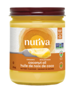 Huile de noix de coco biologique raffinée Nutiva Buttery