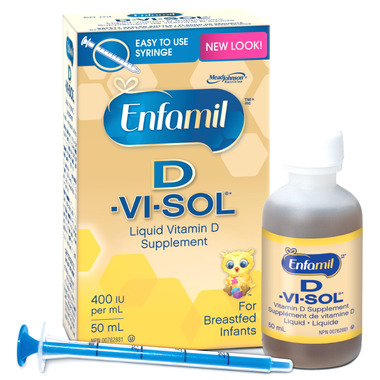 Enfamil D Vi Sol Liquid Vitamin D Supplement For Breastfed Infants