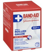 Band-Aid First Aid Rolled Gauze