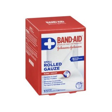 Johnson & Johnson First Aid Rolled Gauze Johnson & Johnson First Aid Rolled Gauze