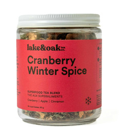 Lake & Oak Tea Co. Cranberry Winter Spice