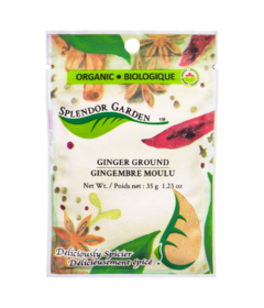 Splendor Garden Organic Ginger Ground