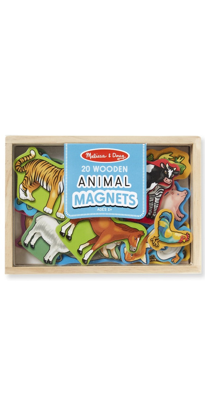 Buy Melissa & Doug Wooden Animal Magnets at  | Free Shipping $49+ in  Canada
