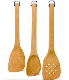 Danesco Beechwood Tool Set Natural
