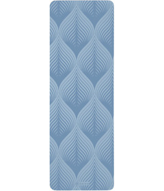 GAIAM 10mm Printed Fitness Mat Skyway Scallop