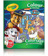 Crayola livre de coloriage et autocollants Pat'Patrouille
