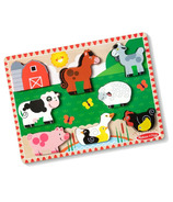 Puzzle en gros morceaux de la ferme Melissa & Doug