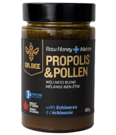 Dr. Bee Raw Honey + Propolis & Pollen