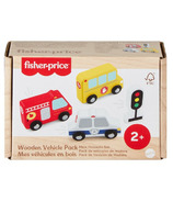 Fisher-Price Wooden Vehicle Pack