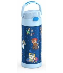 Thermos Stainless Steel FUNtainer Water Bottle with Straw Toy Story
