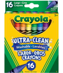 Crayola Ultra-Clean Washable Large Crayons