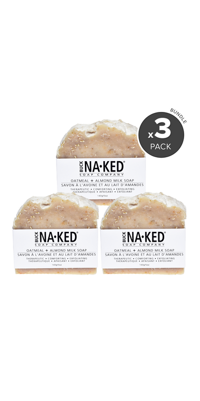 Buy Buck Naked Soap Company Oatmeal Almond Milk Soap Bundle At Well Ca Free Shipping In