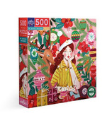 eeboo Puzzle Renne de Mme Père Noël