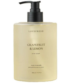 Lovefresh Dish Soap Grapefruit & Lemon