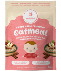 Purely Kids Organic Infant Apple Cinnamon Oatmeal