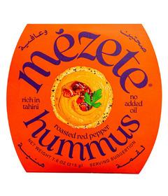 Mezete Roasted Red Pepper Hummus