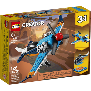 LEGO Creator 3-in-1 Propeller Plane Building Kit LEGO Creator 3-in-1 Propeller Plane Building Kit