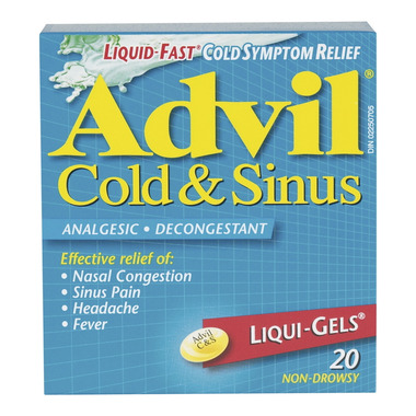 Advil Cold & Sinus Liqui-Gels Advil Cold & Sinus Liqui-Gels