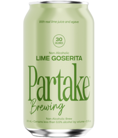 Partake Brewing Non-Alcoholic Beer Limited Edition Lime Goserita