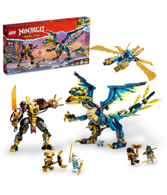 LEGO NINJAGO Le Dragon élémentaire contre le robot de l’impératrice 71796