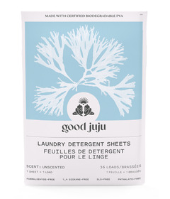Good Juju Laundry Detergent Sheets Unscented