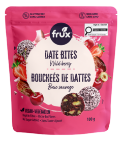 Frux Date Bites Wild Berry 
