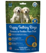 NPIC N-Bone Puppy Teething Ring Pack Chicken Flavor