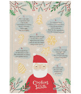 Now Designs Dishtowel Cookies For Santa