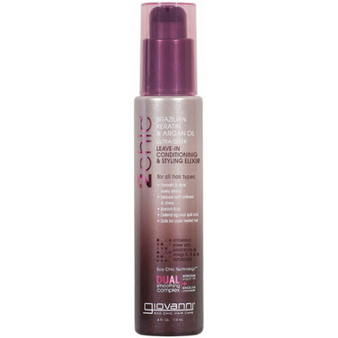Giovanni 2chic Brazilian Keratin & Argan Oil Leave-In Conditioner Giovanni 2chic Brazilian Keratin & Argan Oil Leave-In Conditioner
