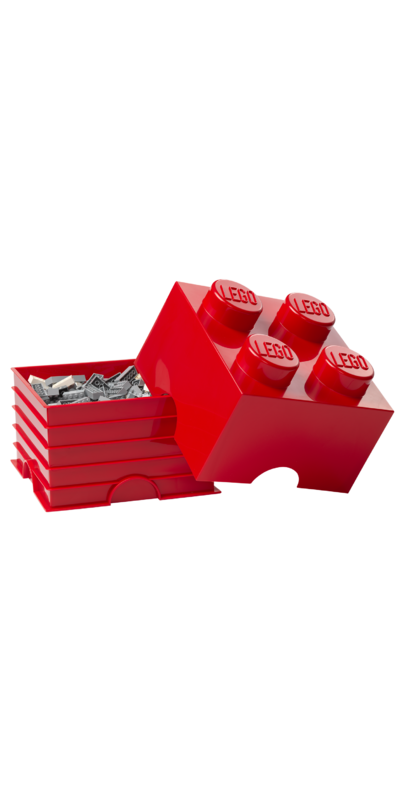 Buy LEGO Storage Brick 4 Red at