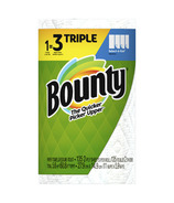 Bounty Paper Towels Triple Roll Select A Size White