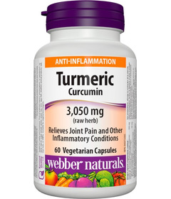 Webber Naturals Turmeric Curcumin 3050mg