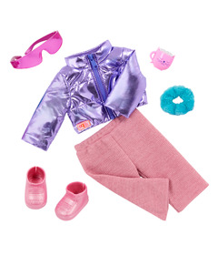 Our Generation Outfit Puffy & Comfy Puffer Jacket with Pants