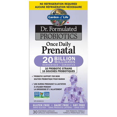 Garden of Life Dr. Formulated Probiotics Once Daily Prenatal Garden of Life Dr. Formulated Probiotics Once Daily Prenatal