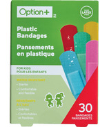 Option+ Plastic Bandages For Kids