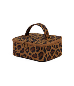 BAGGU Small Cosmetic Case Leopard