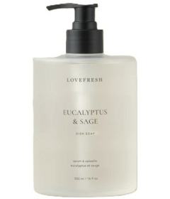 Lovefresh Dish Soap Eucalyptus & Sage