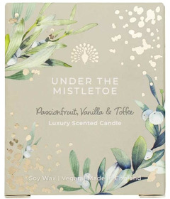 The English Soap Company Soy Wax Candle Under the Mistletoe