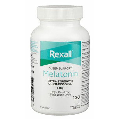 Rexall Extra Strength Melatonin Quick-Dissolve Sleeping Aid Rexall Extra Strength Melatonin Quick-Dissolve Sleeping Aid